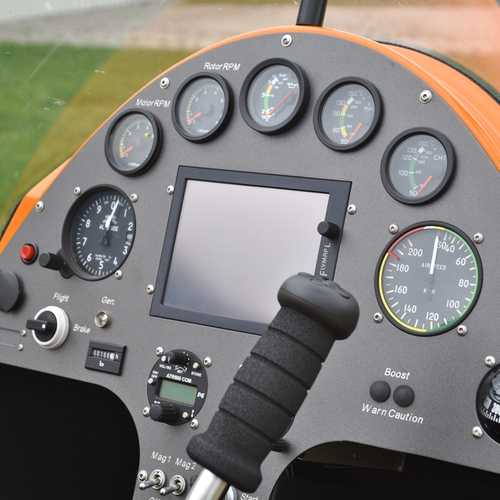 Gyrocopter Cockpit